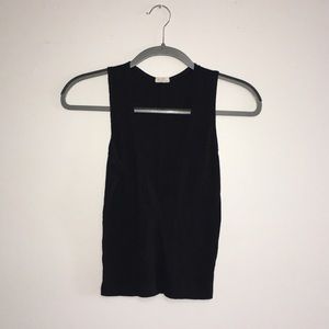 Brandy Melville Deep V-Neck Tank